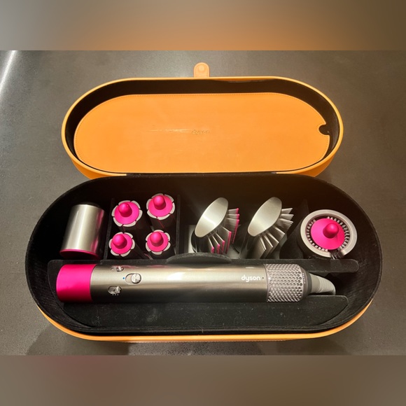 Dyson Hair Dyson Airwrap Styler Complete Nickel Fuchsia Poshmark